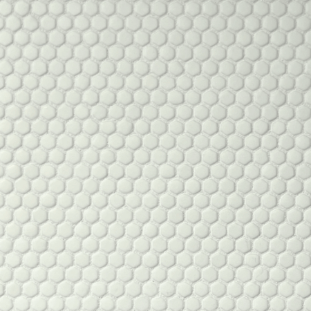 Shoal - Foam | Glass Tile - Micro Hex Mosaic