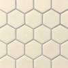 Shoal - Sand | Glass Tile - Hexagon Mosaic