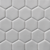 Shoal - Pebble | Glass Tile - Hexagon Mosaic