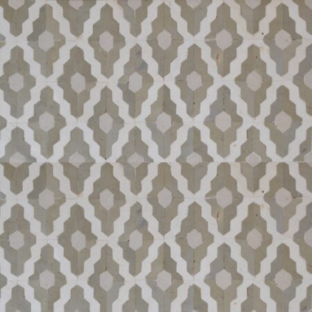 Cape Town | Shark Tooth Serge Mosaic - Groen