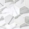 Highgrove - Dover | Porcelain - 3.75 in. Hexagon Mosaic | Honed