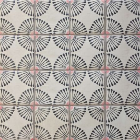 Off-white | Terra Cotta - 6x6 in. Decorative Field Tile