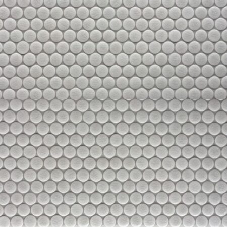 W90 Circle | 1 in. Penny Round Ceramic Field Tile