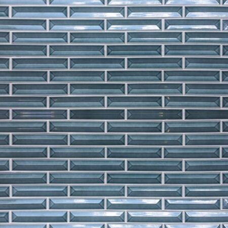 Teal The Timer - Mesh Mounted Bars | Ceramic Field Tile
