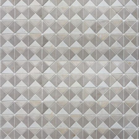 Cape Town | Bo-Kaap Blocks Mosaic - Ivoor