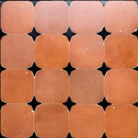 Ottagono Lancette - Cotto Nero