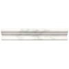 Grandview - Hudson White | Marble - 2x12x1 1/8 in. Chair Rail Moulding | Honed