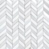 Zellige Oasis - Pure/Drift | Terra Cotta - 1x4 in. Chevron Mosaic Tile