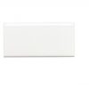 Savoy - Gloss White | Ceramic - 3x6 in. Bullnose Tile (6" Side)