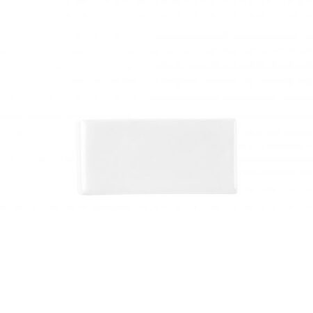 Nest – Cloud | Ceramic - 2.5×5 in. Bullnose Tile (2.5″ Side)