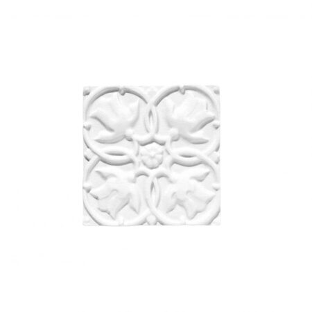 Mercer - Dove | Ceramic - 6x6 in. Lexington Deco | Crackle