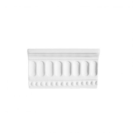 Mercer - Dove | Ceramic - Fluted Moulding | Crackle