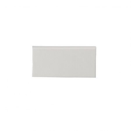 Mercer – Halifax | Ceramic – 3x6 in. Bullnose Tile (6" Side) | Crackle