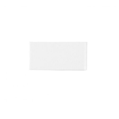 Mercer - Dove | Ceramic - 3x6 in Bullnose Tile (3" Side) | Crackle