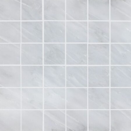 Grandview - St. Regis Grey | Marble - 2x2 in. Straight Joint Mosaic | Honed