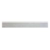 Edifice – Smoke | Porcelain – 3x24 in. Bullnose Tile | Satin