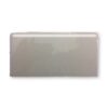 Blok - Grey | Ceramic - 4x8 in. Bullnose Tile (8" Side)