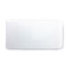 Blok - White | Ceramic - 4x8 in. Bullnose Tile (4" Side)