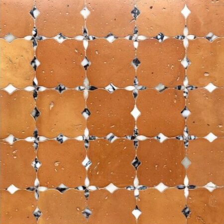 Malenza Cotto Paonazzo Mosaic