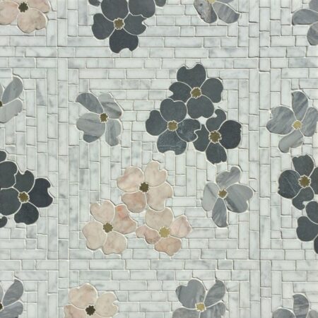 Dogwood Mystique | Stone Waterjet Mosaic