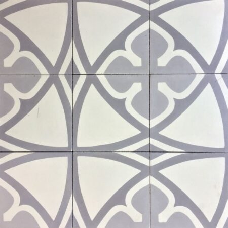 White Gris Oxford gray | Handmade Cement Field Tile