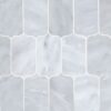 Grandview - St. Regis Grey | Marble - 1.75x3 in. Paddle Mosaic | Honed