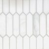 Grandview - Hudson White | Marble - 1x4 in. Picket Mosaic | Honed