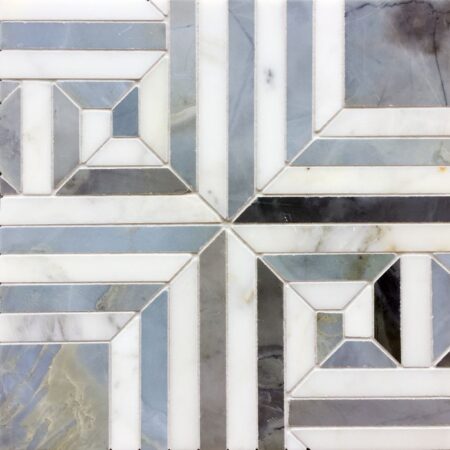 Kensington Blue | Marble - Decorative Stone Mosaic