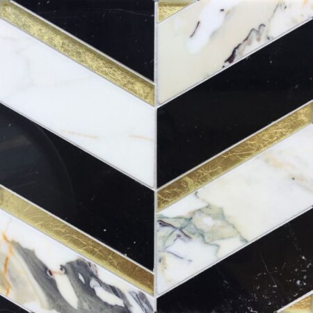 Oxford Black | Marble - Decorative Stone Mosaic