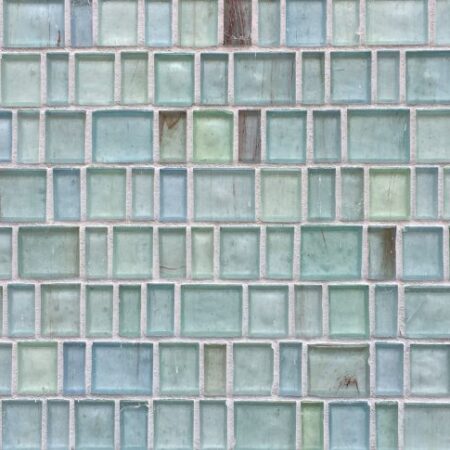 Haisen - Barcode Aqua Natural | Glass Field Tile