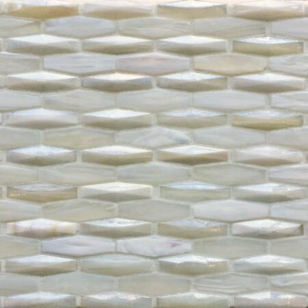 Vesper Twist Solo Pearl/Silk | Glass Field Tile