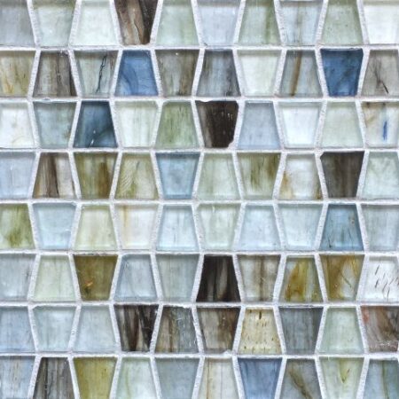 Tozen - Wings Arsenic Natural | Glass Field Tile