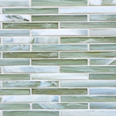 Shibui - 1/2x4 in. Pewter Natural | Glass Field Tile