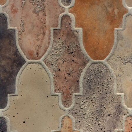 Arabesque Creme Friache | Concrete Tile