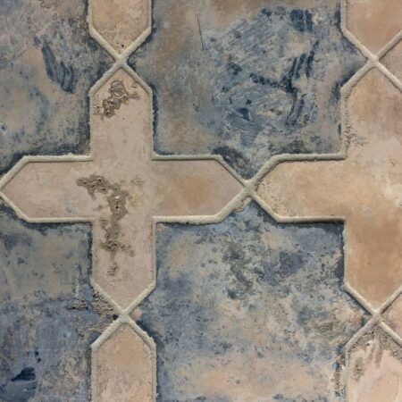 Arabesque Winslet Blend | Concrete Field Tile