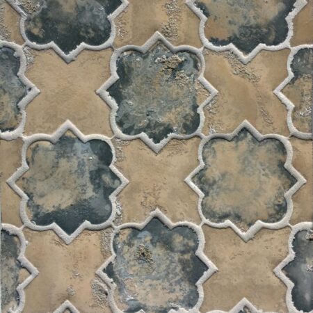 Arabesque Winslet Blend | Concrete Field Tile
