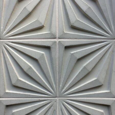 Compass Star Rice | Concrete Field Tile