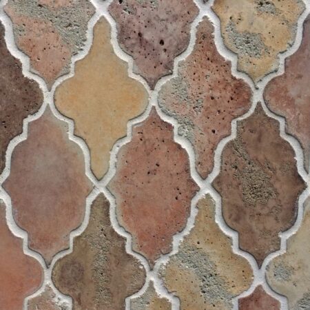 Arabesque Renaissance Blend | Concrete Field Tile