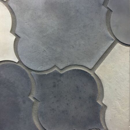 Arabesque Pattern w/ 3 Grises | Concrete Field Tile