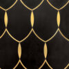 Patine - Gentle | Marble - Morgan Black & Polished Brass | Waterjet Mosaic Tile
