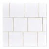 Blok - White | Ceramic - 4x4 in. Field Tile