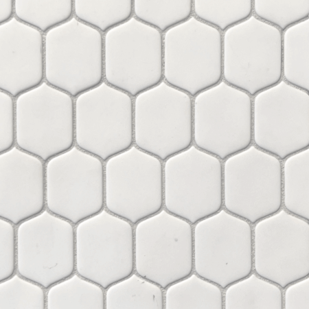 Shoal - Fog | Glass Tile - Paddle Mosaic