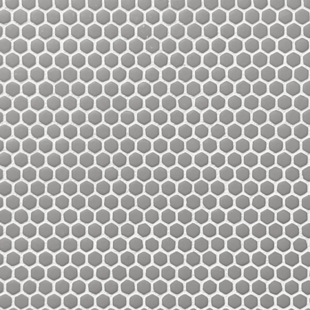 Shoal - Pebble | Glass Tile - Micro Hex Mosaic