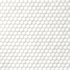 Shoal - Snow | Glass Tile - Micro Hex Mosaic