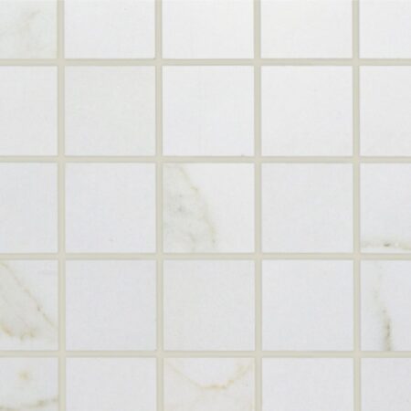 Rosa Verona | Marble - 5/8x5/8 in. Straight Joint Mosaic | Tumbled