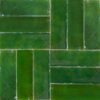Zellige Oasis - Grass | Terra Cotta – 2x6 in. Field Tile (3/4" Thick)