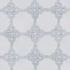 Celtic Knot – Waterjet | Hudson White & Cambridge Blue | Stone Mosaic Tile