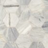 Grandview - Blakely Blue | Marble - 3 in. Hexagon Mosaic Tile | Honed