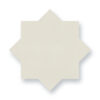 Laud – Cotton | Porcelain – 5.4 in. Star Field Tile | Matte