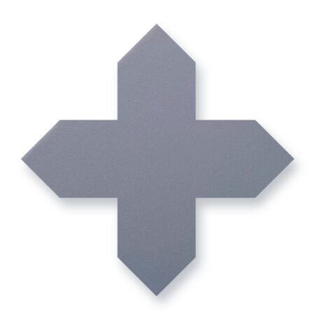 Laud – Denim | Porcelain – 5.4 in. Cross Field Tile | Matte